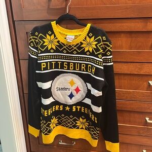 Men’s Pittsburgh Steelers sweater.  Size L